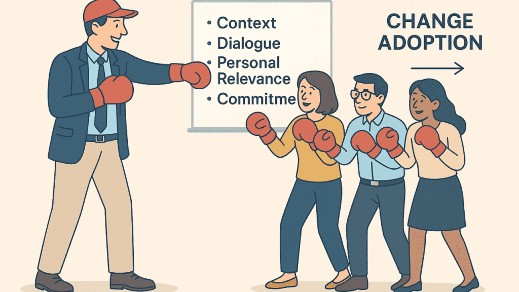 Should You Punch Your Team to Make Transformation Work?