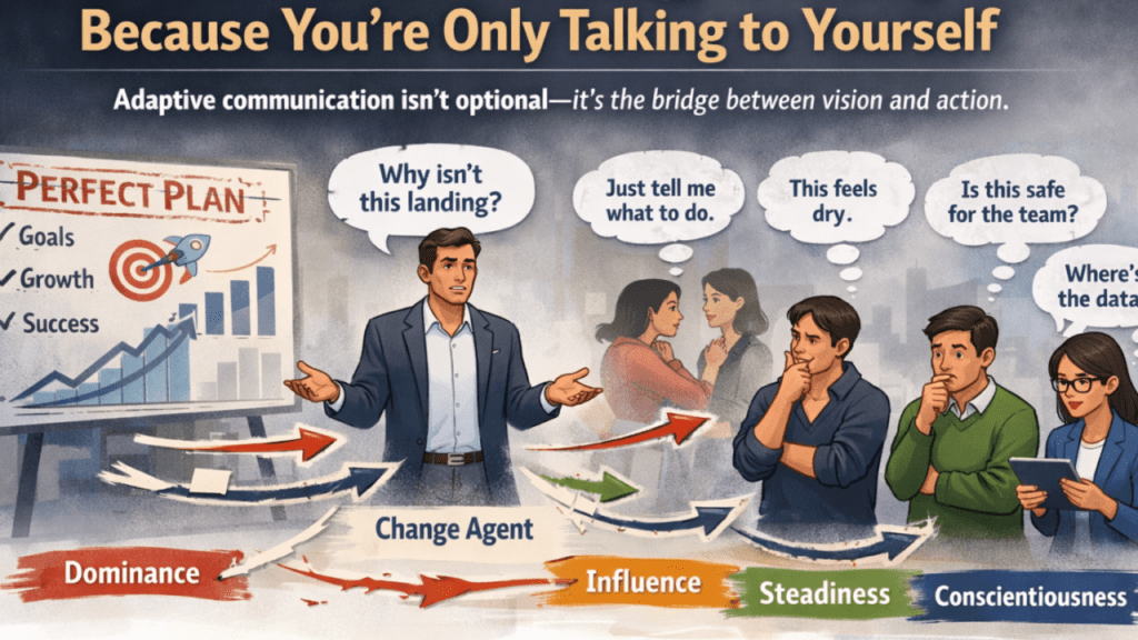 Your “Perfect” Strategy is Failing Because Maybe You’re Only Talking to Yourself.